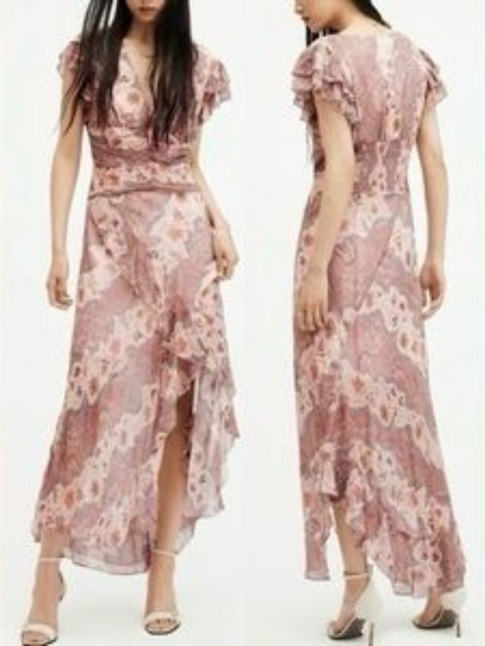 All Saints Floral Brea Dress - Picture 7 of 7